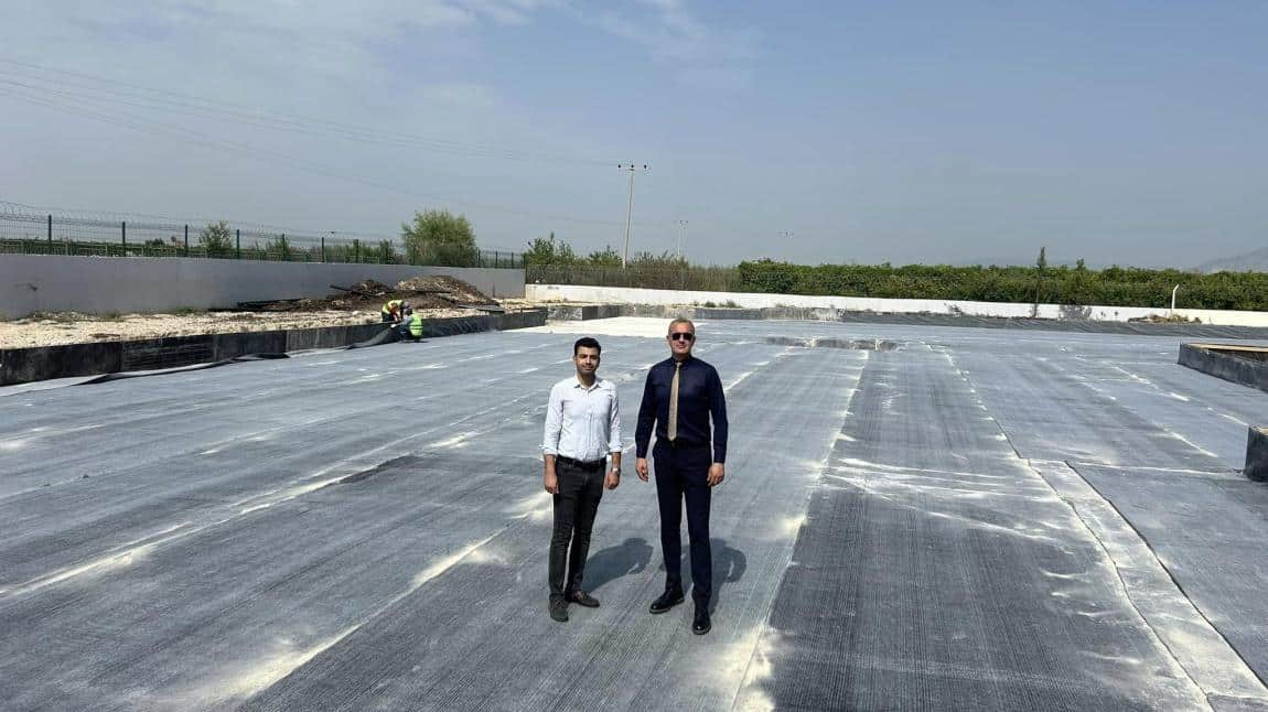 Adana İl Milli Eğitim Müdür Yardımcısı Murat KOÇER yeni binamızın inşaatını ziyaret etti.